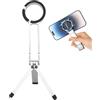 Générique Magnetic Tripod - Portable Phone Tripod, Foldable Magnetic Phone Holder, Adjustable Desktop Stand, Outdoor Accessories Use For Video Recording Live Streaming Vlogging Desk Travel Gym Offices Entertain
