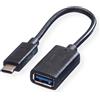 VALUE Adattatore cavo Usb3.1, C-A, M/F 0.15 M, W128372831 (M/F 0.15 M)