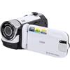 Generic Videocamera, Videocamera con Schermo a Colori da 2,4 Pollici e 600 MAh per Registrare la Crescita (WHITE)