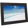 Airshi Cornice Digitale, Presentazione 100-240V 10.1in Wifi ABS Cornice Digitale Wifi per Ufficio (Spina UE)