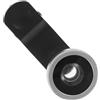 Gatuida Lente 3 in 1 Grandangolare Macro Fish Eye per Telefono Smartphone in Alluminio e Interfaccia da 52mm