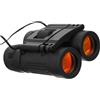 Uonlytech Binocolo Portatile Pieghevole 8x21 Nero per Uso Diurno e Notturno | Impugnatura Antiscivolo, Lenti Multistrato, Struttura Abs e Vetro, Formato Compatto da Portare Sé