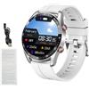 Vroomoto Smartwatch da 200 MAh 3-5 Giorni di Lavoro, Orologio per Chiamate Fitness BT da 1,52 Pollici, Oltre 100 modalità Sportive, Schermo Colorato Full Touch, per IOS 9.0 e Versioni (Silicone
