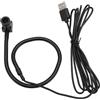Annadue Webcam PC Center, Webcam Schermo Centrale da 8 MP con Microfono Integrato, Webcam USB con Messa a Fuoco Fissa Senza unità, Compatibile con 2000, XP, 7 8 32 Bit
