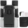 Cryfokt Telecamera binocolo, W32 1080P HD telescopio digitale con display LCD da 2 pollici, videoregistratore con ingrandimento 12x, videocamera per bird watching, caccia, osservazione delle stelle,