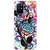 MUTOUREN Cover per Oneplus 8T Custodia in Silicone TPU Trasparenti Ultra Sottile Antigraffio Antiurto Protettivo Case con Pellicola Proteggi Schermo, Rosa Nera