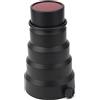 Acouto Kit Snoot Conico Portatile con Griglia Cellulare, 5 Filtri Colorati per Luci Fotografiche Inferiori a 250 W
