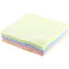 Generic Panno per la Pulizia dello Schermo in Microfibra per Assorbimento D'acqua 70 Pezzi per Occhiali Obiettivo della Fotocamera TV LCD Verde/blu/rosa/giallo 5 x5
