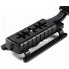 Tomvorks Maniglia Stabilizzatrice per Videocamera DV SLR Nera Super Grip Stabilizzatore U-Grip con Triplo Supporto per Scatti D'azione, e Altro