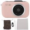 Alomejor Fotocamera Digitale 5K 80MP con Zoom 18x, Webcam per YouTube | Registrazione loop e slow motion, Time-lapse per vlogging, Selfie con timer, Schermo in vetro temperato