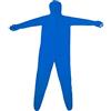 JOJIDE Tuta elastica for schermo verde Video Chroma Key Sfondo Effetto invisibile Tuta attillata Costumi Cosplay 160-180 cm(Blue One-piece,170cm)