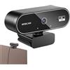 Generic Videocamera HD - Webcam 4K | Monitor wireless per team, zoom, lezioni, riunioni e trasmissioni