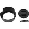 Aumotop Paraluce per Fotocamera HB69 Paraluce per AF S DX 1855mm F 35-56G VR II con Cappuccio Adatto per D3200 D3300 D5200 D5300 Accessori Fotografici