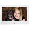 SMTYXS Cornice Digitale LED HD Da 7 Pollici, Lettore MP3 MP4, Supporto For Scheda USB/MMC/SD/MS, Intelligente 800 * 480 Un'Esperienza Visiva Squisita(White)