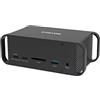 CANYON Docking station a 14 porte USB-C con 1 adattatore AC da 100 W