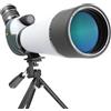 YFDGD 20-60x80 Bird Watching Monoculare Zoom Spotting Scope Campeggio Telescopio Ad Alta Potenza Impermeabile Doppio Fuoco ED FMC Lente Bak4 Chiaro Immagine