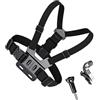 VANZACK Fascia Toracica per Fotocamera Sportiva Treppiede Cintura Compatibile Materiale Resistente Regolabile per Sci Snowboard Ciclismo