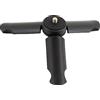 jojofuny Mini Cavalletto Fotografico da Tavolo per Smartphone e Camera Nero | ABS Filettatura 3/4 Pollici, Design Antiscivolo e Gomma, Supporto Compatto da Tavolo