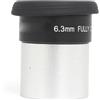 Generic Accessori per telescopi Oculare for telescopio astronomico in metallo ottico da 1,25 pollici 6,3 mm(Silver)