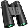 Andoer Professional Binocolo 12X42 Telescopio per Adulti Lente Ottica FMC Prismi BAK4 Vita Quotidiana Resistente all'acqua per Guardare Paesaggi Uccelli Fauna Selvatica Concerti Eventi Sportivi