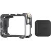 Generico Compatibile con Insta360 AcePro2 - Gabbia con telaio in metallo a sgancio rapido for riprese orizzontali e verticali(Metal Cage -Gunmetal)