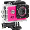 BJdfgE 4k Action camera wifi diving sport DV HD impermeabile all'aperto sott'acqua(Pink)