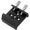 Ficher Telescopio Finder Base Scanalatura a coda di 1/4 Filettatura Modifica Base Astronomico Telescopio Mount Parti di Ricambio Nero