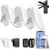 Yagerod Lente effetto specchio - Cattura riflessi mozzafiato all'istante, kit clip per specchio per fotocamera dello smartphone, specchio regolabile per fotocamera del telefono, leggero e compatto (B*3)
