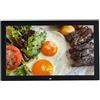YPAPBHT Macchina pubblicitaria a parete 1080P, lettore di cornici digitali intelligenti, schermo di visualizzazione commerciale(Black,15-inch)