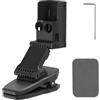 XAGMODSHN Supporto magnetico a clip per zaino Pocket 3 Action Camera girevole a 360 gradi Design di smorzamento Vista in prima persona