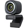 TIEOAXFT Webcam 4K HDR 1080P@60FPS Microfono con cancellazione del rumore 45°-95° FOV regolabile Inquadratura AI automatica for PC