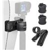 Generico Supporto per selfie stick adatto per DJI Osmo Action 5 Pro e altre fotocamere sportive, selfie stick zaino di stoccaggio accessori Treppiede Selfie Stick Monopiede Adattatore