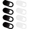 iTGOOS 8 Pezzi Webcam Cover Thin Copri Webcam Slider Ultra Sottile per Laptop, PC, Computer Portatile, Phone, Tablet, Smartphones, Noteboook PRO