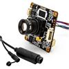 BAPPRJJ Modulo telecamera di rete IP WGWK Onvif POE48V 3MP 25FPS Webcam 8mm 42 gradi M12 Mount Lens Sicurezza HD Telecamera di sicurezza a bordo(POE48V)