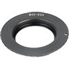 ZoraYorce Anello adattatore M42-EOS M42 per obiettivo adattatore AF confermare la precisione di messa a fuoco manuale in metallo per 100D 1000D 1100D 1200D 400D 450D 500D