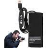 Genérico Riscaldatore di rugiada per USB - Striscia riscaldante per fotocamera USB da 28 x 6,5 cm | Riscaldatore di con livelli di temperatura, rimozione di rugiada per fotocamere digitali e mirini