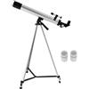 YangRy Telescope Astronomical Telescope,100X Zoom Telescope,600x50mm Refractive Space Astronomical Telescope,Outdoor Monocular Travel Spotting Scope with Tripod,Telesc YangRy