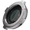 Generico Convertitore obiettivo con messa a fuoco automatica adattatore EF-M1 Pro EF-M2 Pro compatibile con obiettivi Canon EF/EF-S for fotocamere Micro 4/3 GH5 GH(EF-M2 Pro)