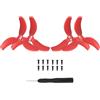 YanLan Ala dell'elica del drone per DJI Avata 2 Elica 3032S Parti di ricambio di manutenzione della lama (rosso)