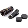 Generic Obiettivo Zoom Telescopio per Telefono Cellulare, Vetro HD Professionale 8X, Visione Chiara a Lunga Distanza per Avventure All'aria Aperta, Adatto a Tutti i Telefoni (BLACK)