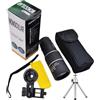 AMRTTWY binocolo. Potente telescopio monoculare 16x52 con zoom a doppia focale, prisma monoculare compatto, attrezzatura da caccia e campeggio, nuovo .compatto(Set)