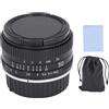 Enlybee 50 mm f1.7 Lince ritratto a cornice completa di grandi dimensioni per F Focus fissa fissa delle telecamere con specchio DSLR, imaging premium, compatto e portatile