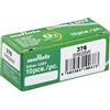 Murata SR626W-PBWW - Pila a bottone 376, ossido d'argento, 28 mAh, 1,55 V, 10 pezzi.