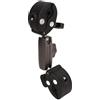 Goshyda Supporto per Action Cam per 360 Go 3, Morsetto a Doppia Sfera per Riprese Stabili, Manopola a T con Rotazione a 360 Gradi, Pinza a Granchio, Supporto a Clip, Facile da Smontare e
