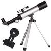 Generic Ultra Hd, Astronomico per Adulti, Principianti di Astronomia, Rifrattore Astronomico con Apertura Monoculare 360x50MM con Cercatore, Viaggio Portatile Doppio Comfort