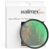Walimex pro Black Diffusion 1/4 Filtro diffusore da 67 mm, lente antigraffio e antiriflesso con rivestimento nano a 18 strati, montatura slim da 3,3 mm - Per ritratti e videoclip