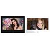 SMTYXS Cornice Digitale Intelligente Da 7 Pollici LED 800 * 480 720P HD For Foto Digitali Elettroniche Lettore Musicale MP3 MP4 Con Telecomando Un'Esperienza Visiva Squisita(Black 1PC White 1PC)