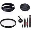 Generic SK47B - Set di lenti per fotocamera con diametro 39 mm, con copriobiettivo in metallo nero, per obiettivo Voigtlander Color-Skopar 35 mm f/2.5 P II e Voigtlander Ultron 35 mm f/2 Asferico Lens
