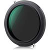 Hila Optics. Filtro ND Variable Fader ND2-ND32 e filtro polarizzatore circolare CPL per obiettivi FUJIFILM GF 35-70mm f/4.5-5.6 WR & FUJIFILM XF 55-200mm f/3.5-4.8 R LM OIS