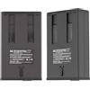 Moultrie Power Mag - Confezione da 2 batterie ricaricabili agli ioni di litio per fotocamere Edge Series, 3100 mAh, non comprare mai più batterie AA